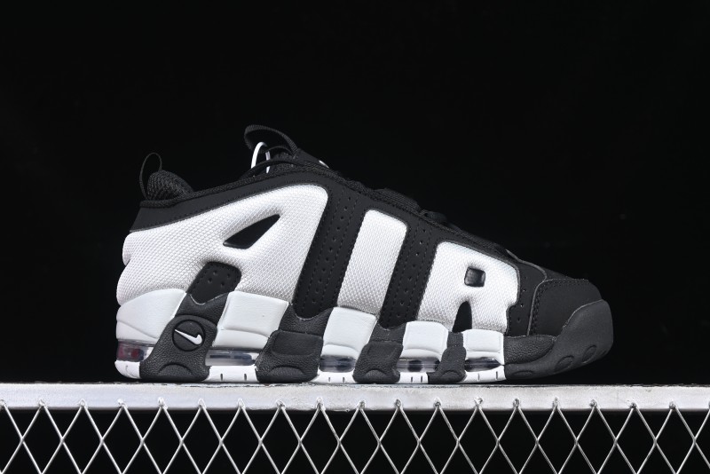 Nike Air More Uptempo Retro Basketball Shoes with Breathable Mesh Upper - FZ3055-001
