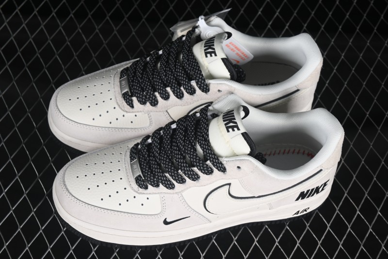Nike Air Force 1 '07 Low Casual Sneakers with Full-Length Air Cushion - BB7518-028