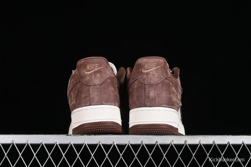 Nike Air Force 1 '07 Low LV Collaboration - Chocolate Pig Casual Sneakers - HD1968-022