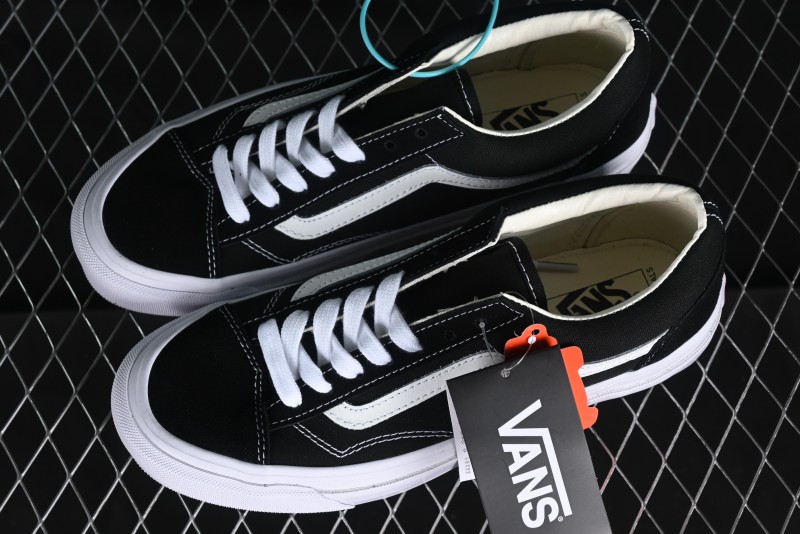 Vans Style 36 LX Low-Top Retro Skate Shoes with Enhanced Comfort - VN0A4BVEBPB