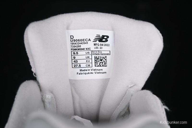 New Balance 9060 Retro Casual Running Shoes with ABZORB Cushioning - U9060ECA