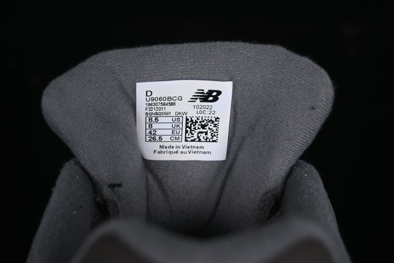 New Balance 9060 Retro Casual Running Sneakers with ABZORB Cushioning Technology - U9060BCG