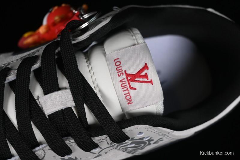 Nike SB Dunk Low Chinese New Year Limited Edition - Gray Dragon Anniversary High-End Custom Low-Top Casual Skate Shoes - XP3802-330