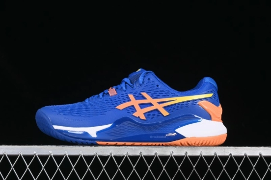 Asics Gel-Resolution 9 Retro Breathable Cushioned Casual Running Shoes - 1041A384-960