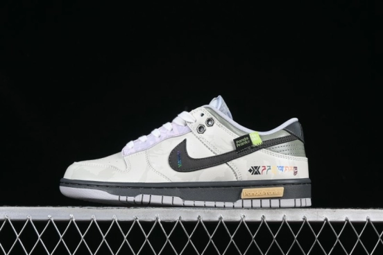 Nike Dunk Retro Low-Top Casual Sneakers with Panda Mischief Mountain Theme - DD1391-103