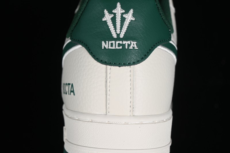Nike Nocta x Nike Air Force 1 '07 Low Casual Sneakers with Reflective 3M Details and Full-Length Air Cushion - NO0224-025