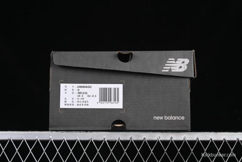 New Balance 9060 Retro Casual Running Shoes with ABZORB Cushioning Technology - U9060AGC