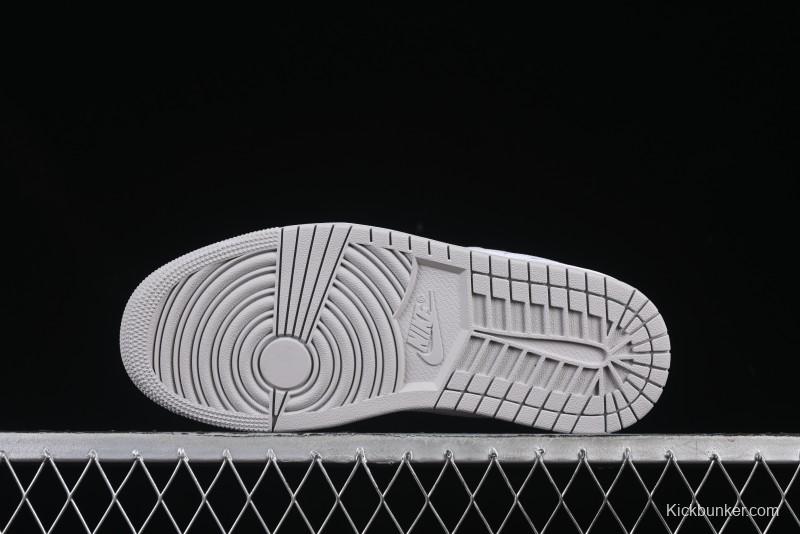 Nike Air Jordan 1 Low Casual Sneakers in Light Blue - FV8486-400