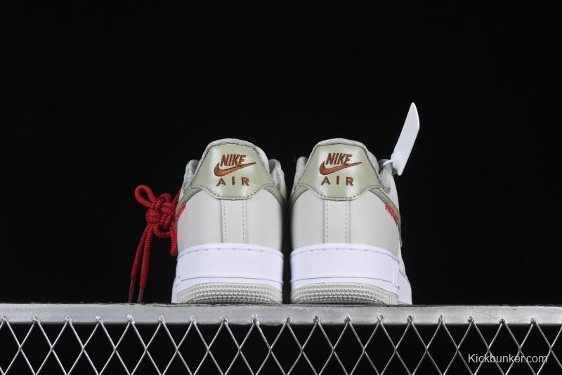 Nike Air Force 1 '07 Low Casual Sneakers with Full-Length Air Cushion - HV6000-131