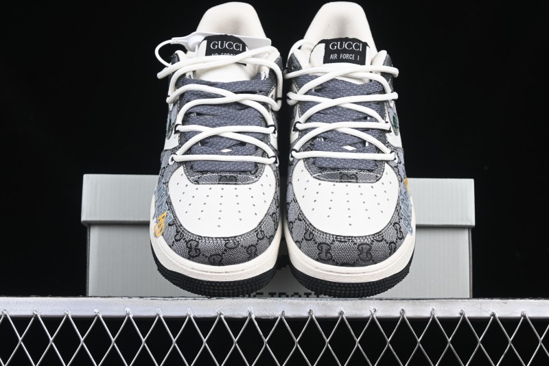 Nike Air Force 1 '07 Low Hip Hop Gucci Style Casual Sneakers - BD0077-555