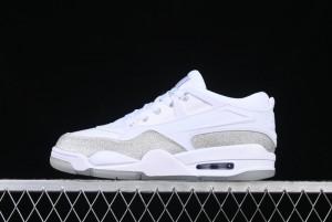 Nike Air Jordan 4 Retro Low Basketball Shoes - HQ3441-111