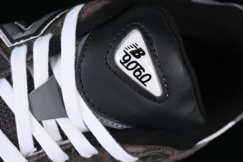 New Balance 9060 Retro Casual Running Shoes with ABZORB Cushioning Technology - U9060BRN