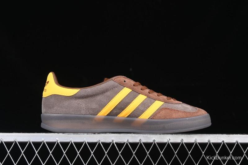 Adidas Origials Gazelle Indoor JI2588 Retro Casual Slip-Resistant Wear-Resistant Low-Top Sneakers - JI2588
