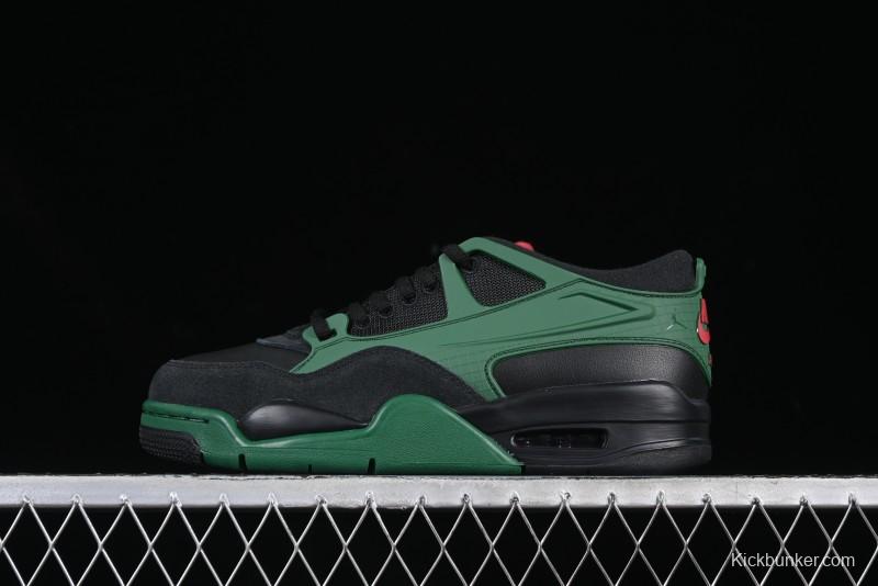 Nike Air Jordan 4 Remastered Sneakers with Textile Mesh Leather and Suede Upper - FQ7939-003