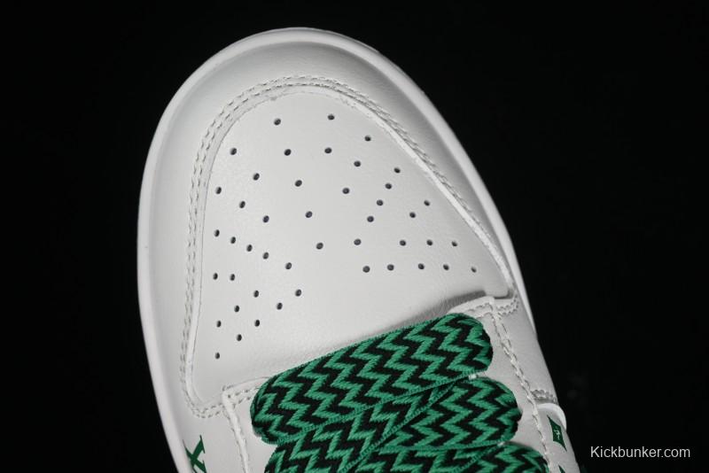 Nike SB Dunk Low LV Collaboration - Beige Green Violent Bear Anniversary High-End Custom Low-Top Casual Skate Shoes - SJ2068-241