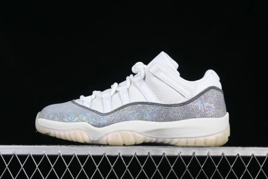 Nike Air Jordan 11 Low CNY Snake Year Limited Edition Tear-Away Basketball Shoes - HQ7000-001