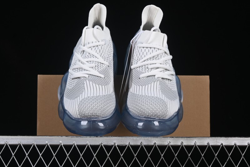 Grounds Bubble High Platform Sneakers White Gray - AJE5