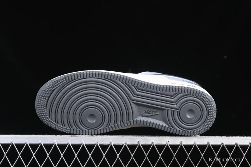 Nike Air Force 1 '07 Low The North Face Collaboration Embroidered Splash Design Casual Sneakers - DM6688-006