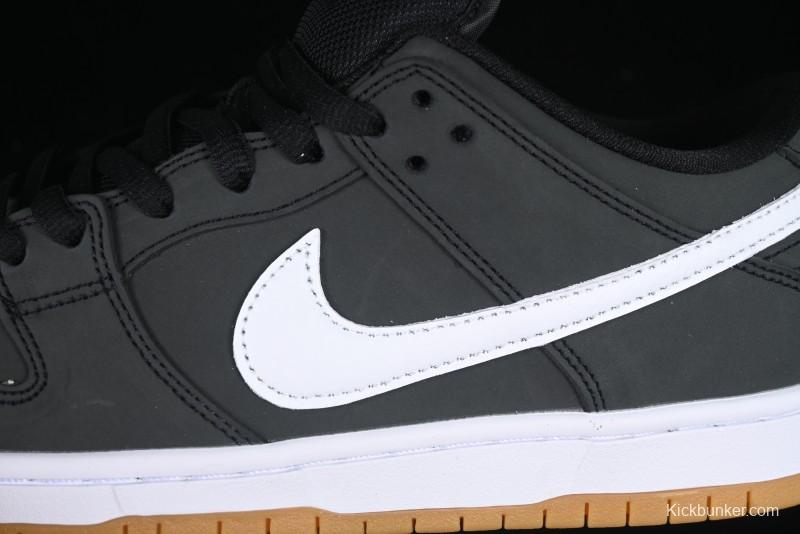 Nike SB Dunk Low Suede Black Skateboarding Shoes - CD2563-006