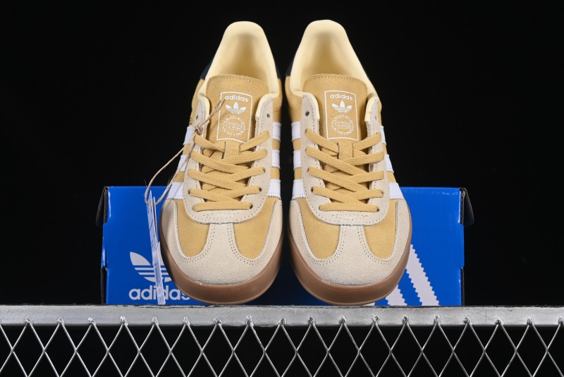 Adidas Originals Gazelle Indoor JI3523 Retro Casual Slip-Resistant Wear-Resistant Low-Top Sneakers - JI3523