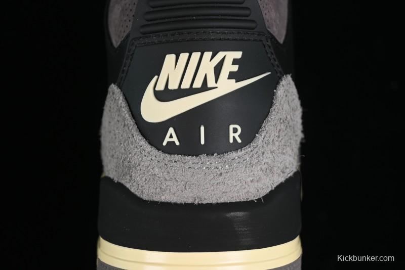 Nike A Ma Maniere x Air Jordan 3 Retro Black Sneakers - FZ4811-001