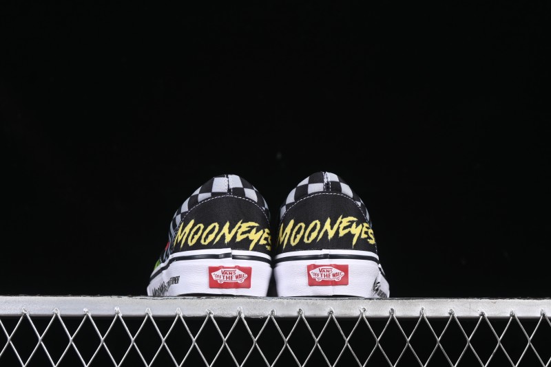 Mooneyes x Vans Slip-On Low-Top Casual Skate Shoes - VN000CP6BHG