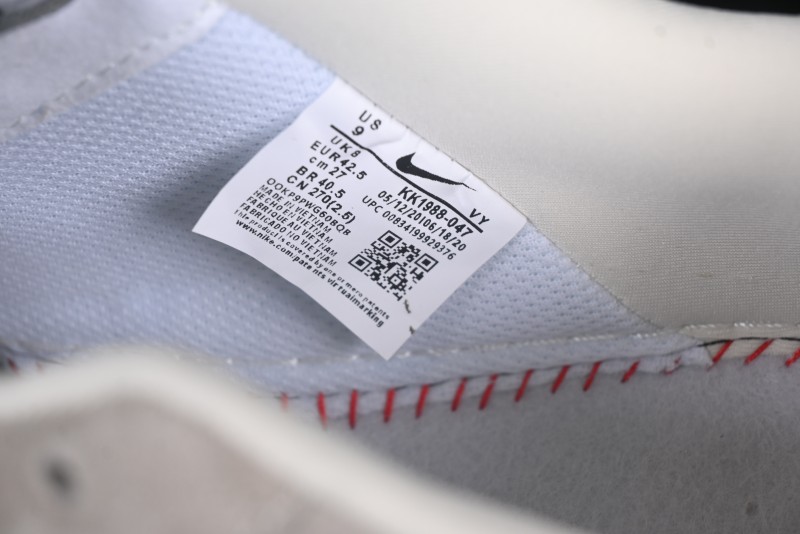 Nike Air Force 1 '07 Low Violent Bear Collaboration Grey Embroidered Swoosh Low-Top Casual Sneakers - KK1988-047