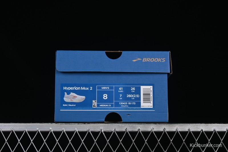 Brooks Hyperion Max 2 Cushioned Racing Marathon Running Shoes - 1204231B173