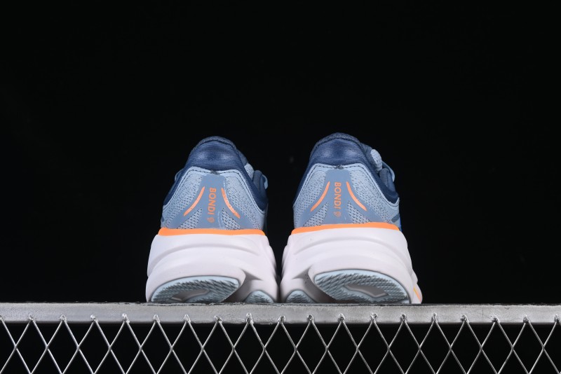 HOKA ONE ONE Bondi 9 Cushioned Running Shoes with Soft EVA Midsole - 1162013 DNP