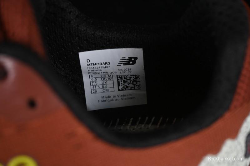 New Balance Fresh Foam X More V3TDS Low-Top Running Shoes with Durable Anti-Slip Design - MTMORAR3