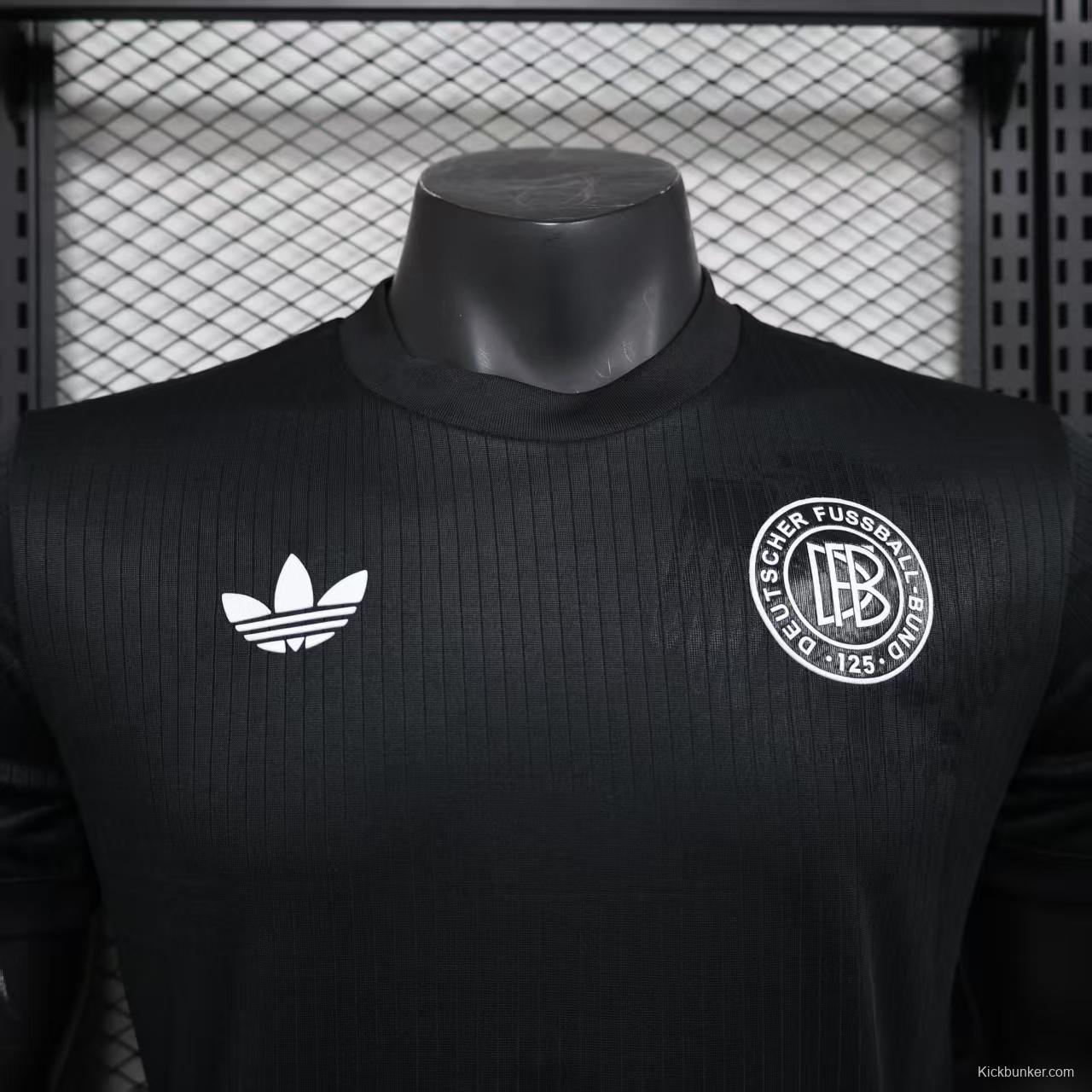 Player Version 2025 Germany Black 125Th Anniversary Jersey
