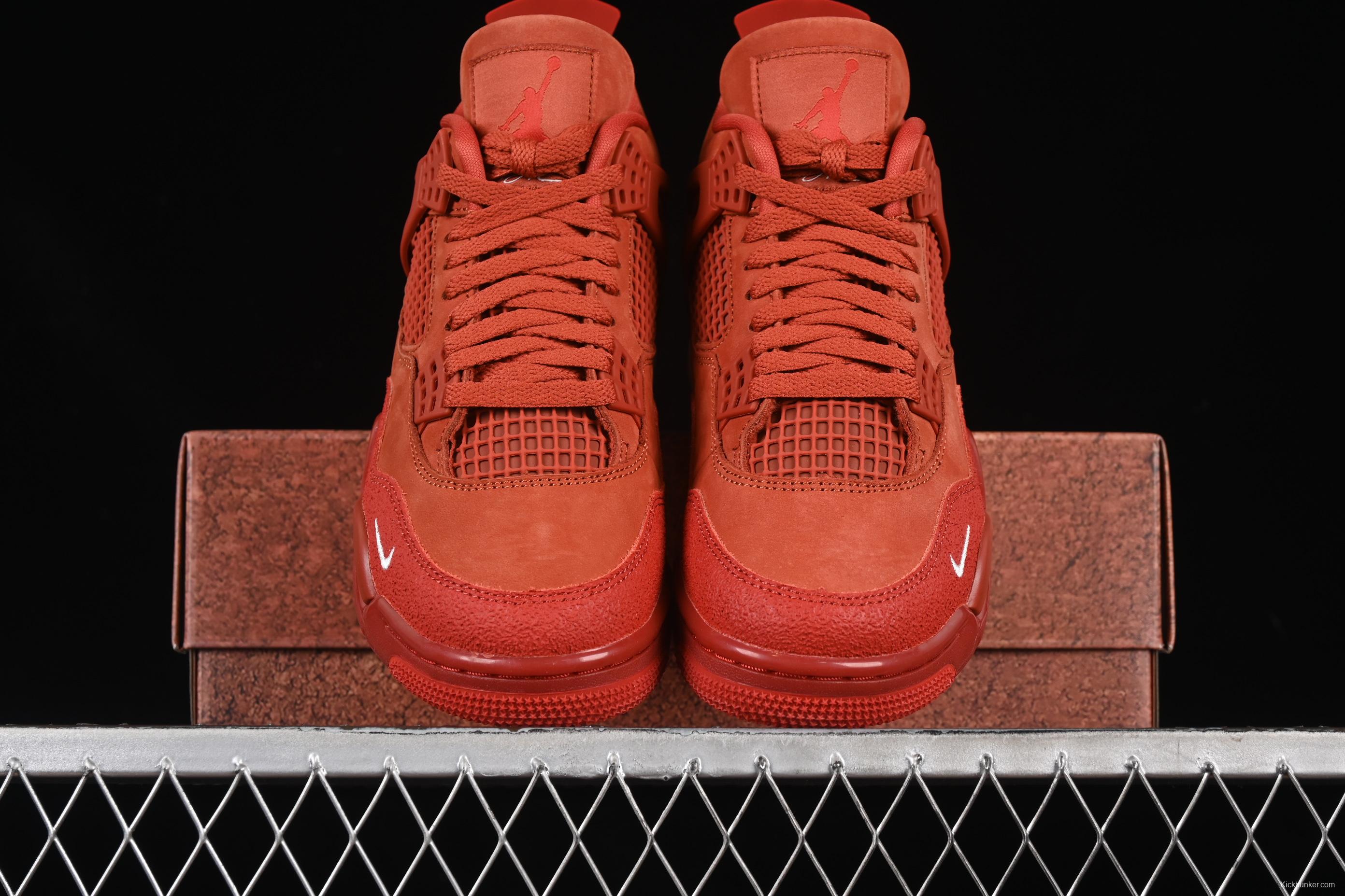 Nike Air Jordan 4 Retro Nigel Sylvester OG "Brick By Brick" Sneakers - DR5415-100