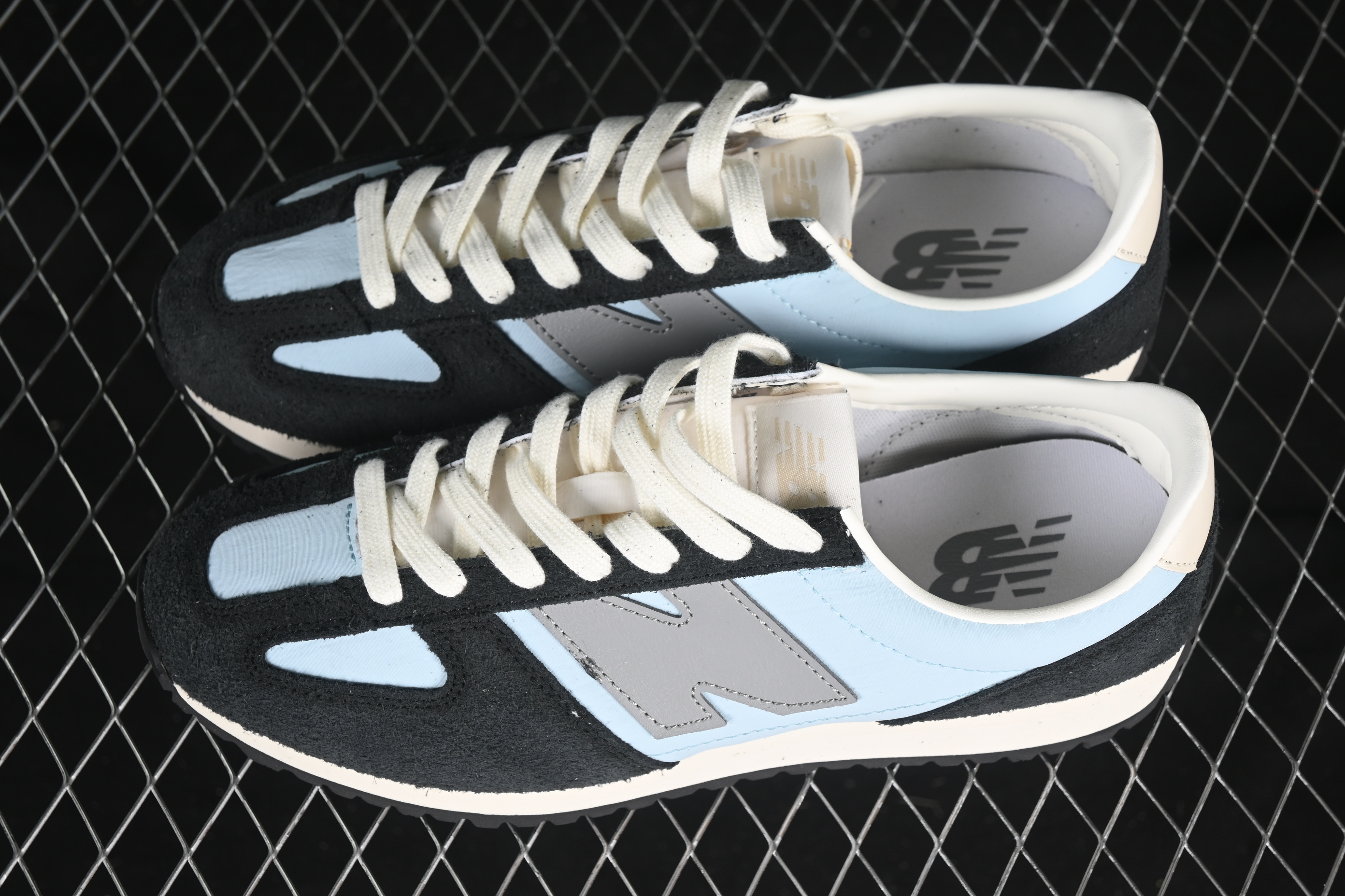 New Balance NB471 Series Fabric and Leather Casual Lifestyle Shoes - U471AB