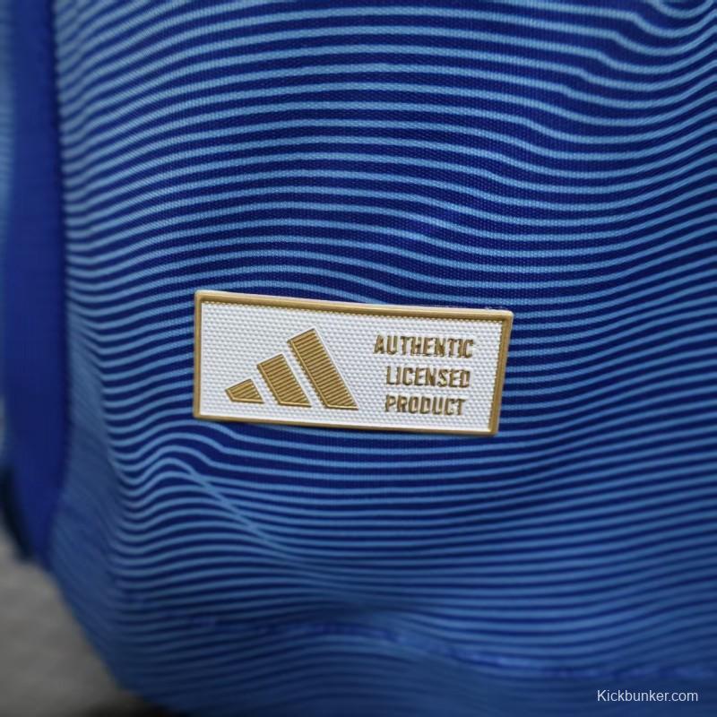 Player Version 25/26 Millonarios Blue with Andina Logo Design Home Jersey