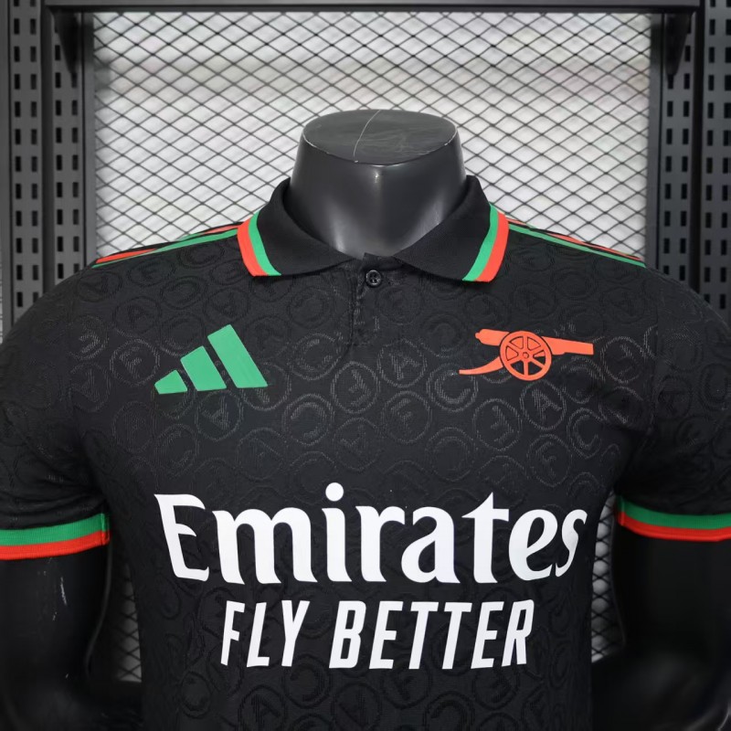 Player Version 25/26 Arsenal Black Special Jersey