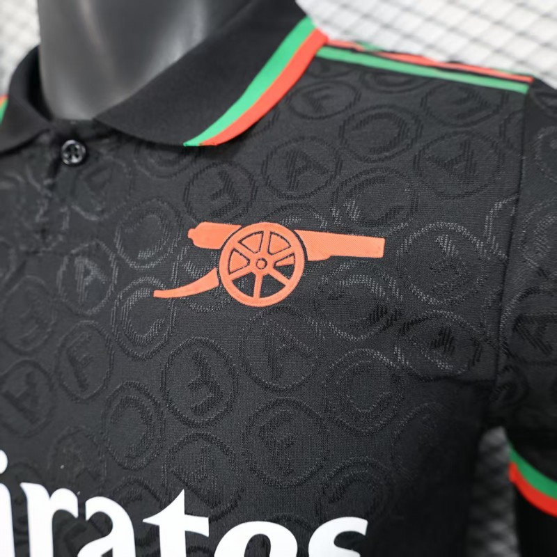 Player Version 25/26 Arsenal Black Special Jersey