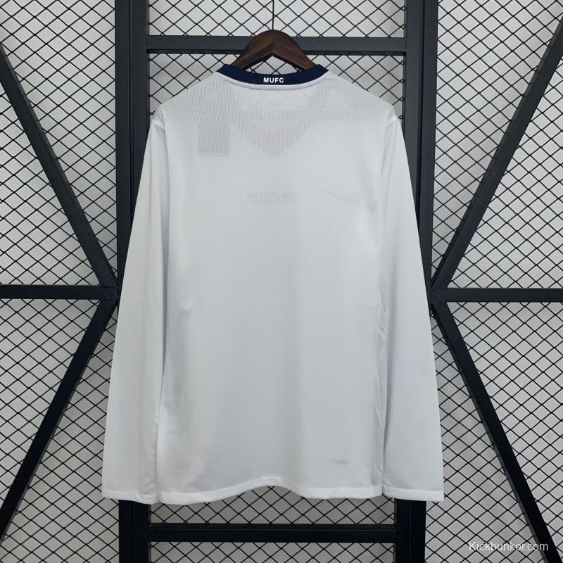 08/09 Retro Manchester United Champions League Away Edition Jersey