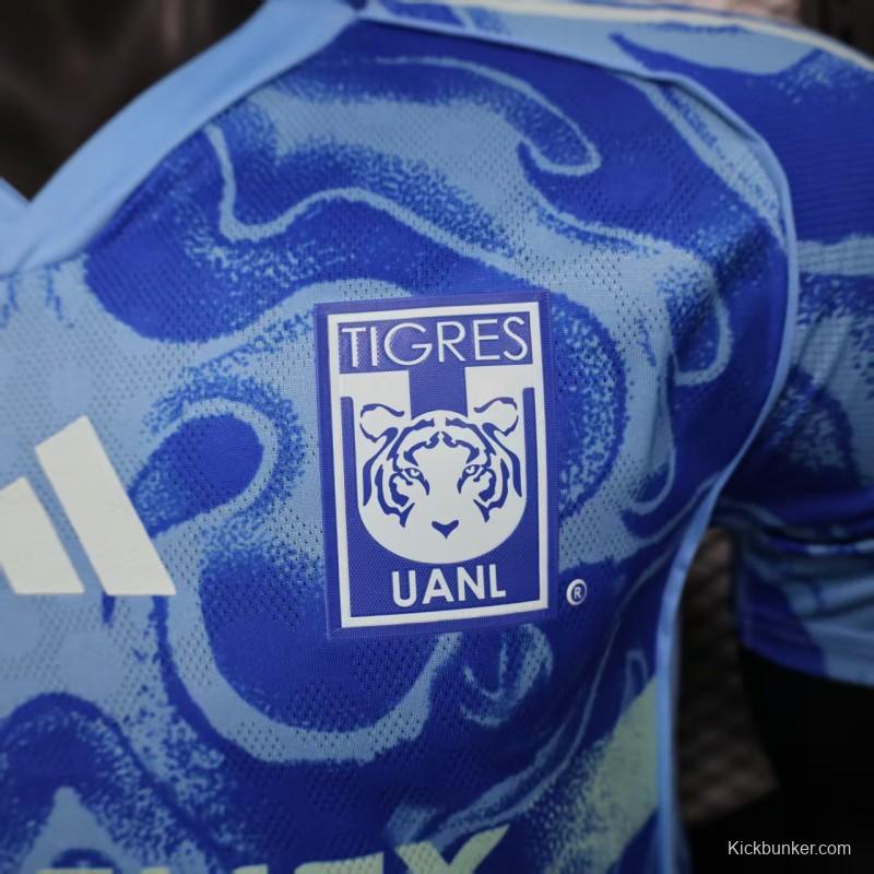 Player Version 25/26 Tigres Away Blue Jersey
