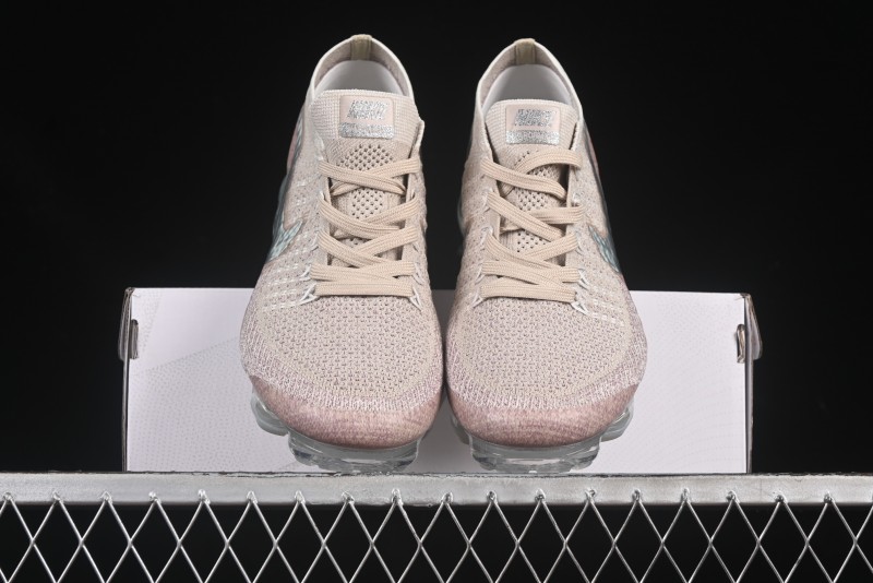 Nike Vapormax Flyknit Breathable Casual Running Shoes with Full-Length Air Cushion - 849557-202