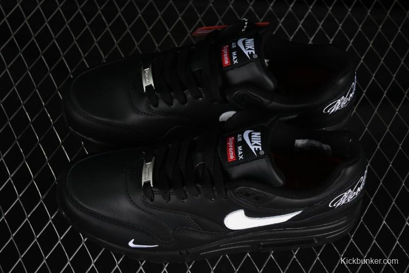 Nike Air Max 1 Retro Running Shoes with Half-Sole Air Cushion - HF8813-001