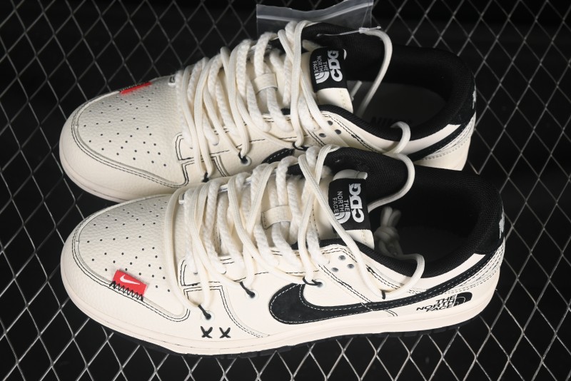 Nike SB Dunk Low The North Face Collaboration Anniversary Edition Customized Casual Skate Shoes - YX5066-286