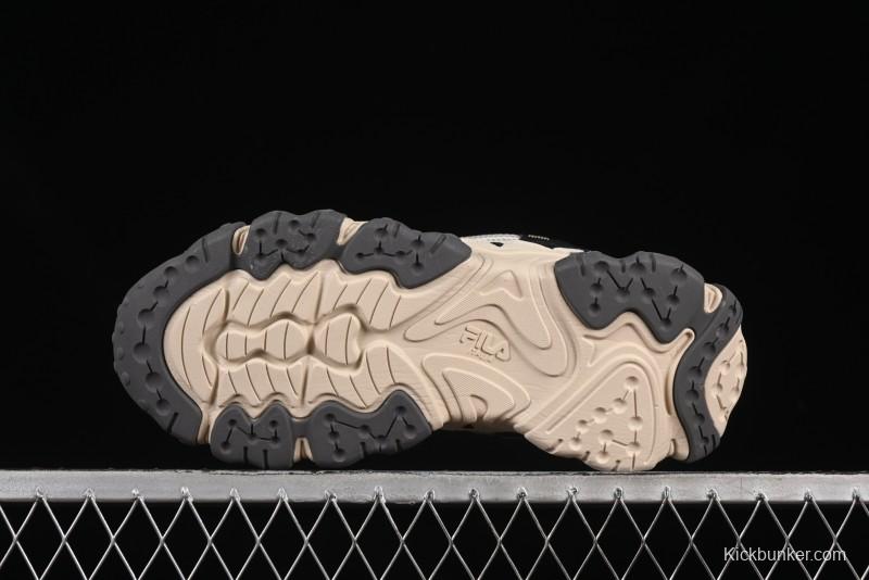 Fila Heritage Fluid Cat Paw 5.0 Retro Dad Shoes with Lace-Up Design - F12M442115FAG