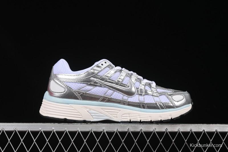 Nike P-6000 Premium Retro Casual Sneakers with Lightweight Design - BV1021-108