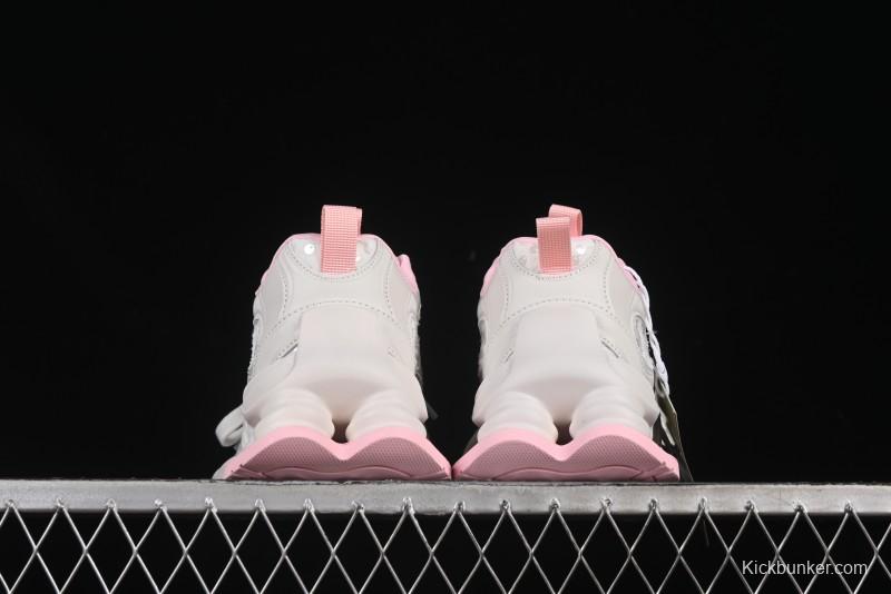 GG-CC Star Same Style Lace-Up Hollow-Out Chunky Sneakers with 5cm Hidden Heel - G25U9988