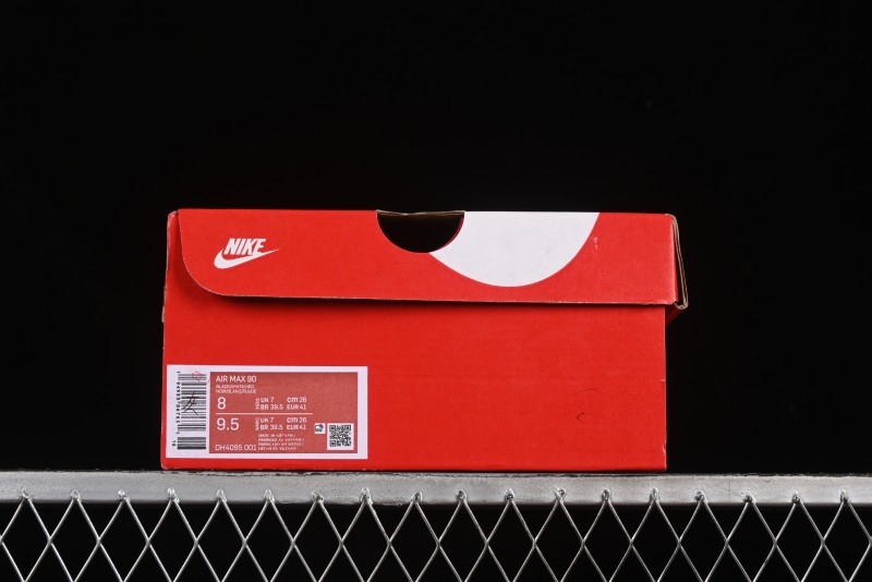 Nike Air Max 90 Retro Running Shoes with Air Cushion Technology - DH4095-001