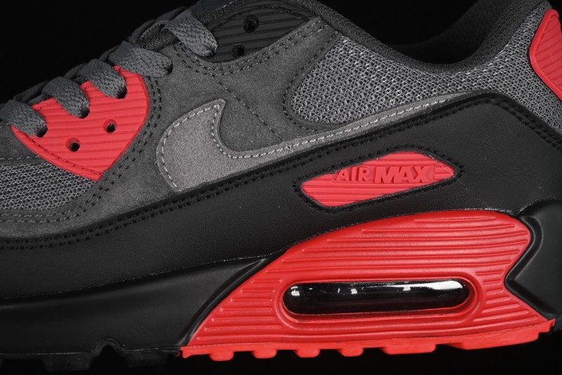 Nike Air Max 90 Retro Running Shoes with Visible Air Cushion - DM0029-007