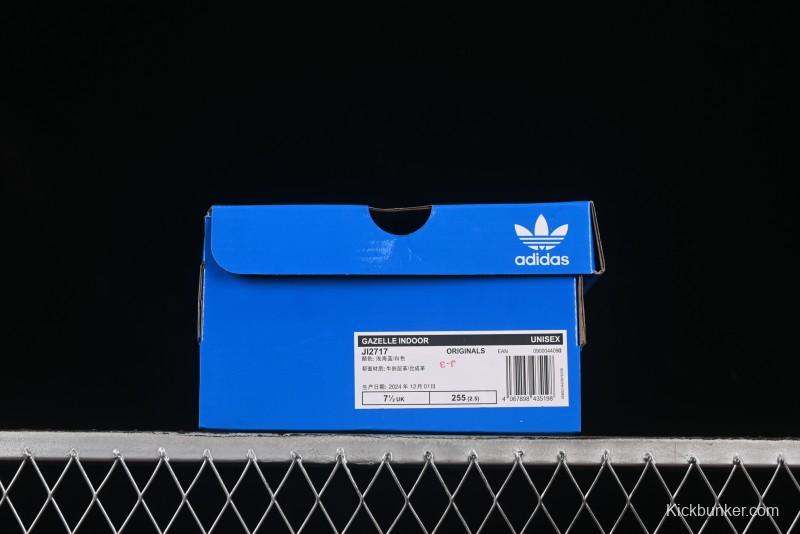 Adidas Originals Gazelle Indoor JI2717 Retro Casual Slip-Resistant Wear-Resistant Low-Top Sneakers