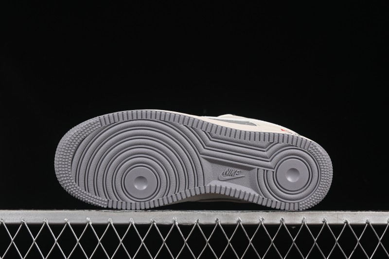 Nike Air Force 1 '07 Low Supreme Casual Sneakers with Full-Length Air Cushion - HH7518-058