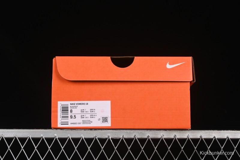 Nike Air Zoom Vomero 18 Lunar Running Shoes with Full-Length Zoom Air Cushion - HM6803-007