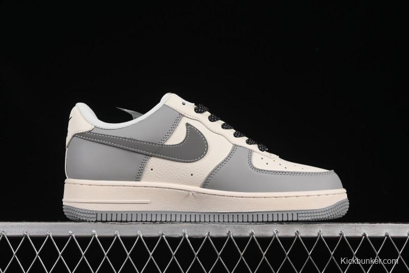 Nike Air Force 1'07 Low Bape Collaboration Beige Star Casual Sneakers - XS1958-571